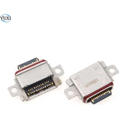 YuXi 1pcs For Samsung Galaxy S10 / S10 Plus / S10E Charging Port Connector Charger Micro USB Connector Jack Micro USB Socket