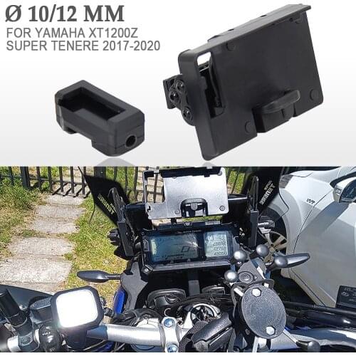 10/12mm For YAMAHA XT1200Z XT 1200 Z Super Tenere 2017-2020 Mobile Phone USB Navigation Bracket GPS Smartphone