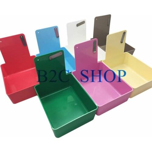 10pcs Clamping Piece Clip Holder To Fix Paper Tooth Plastic Dental Neaten Work Case Pans