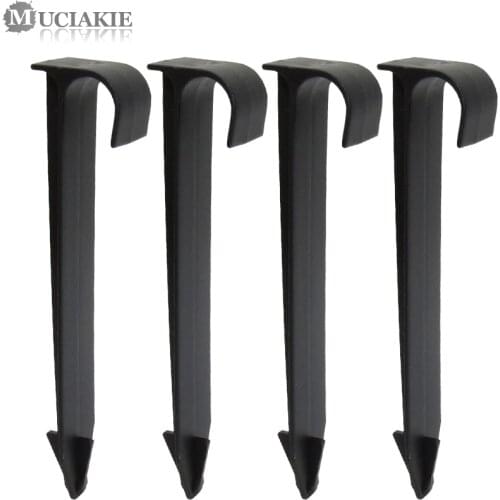 100PCS DN16 Tube Pipe Hose Holders C type Groud Stakes for PE Tubing Drip Irrigation Fittings Brackets Garden Water Connectors