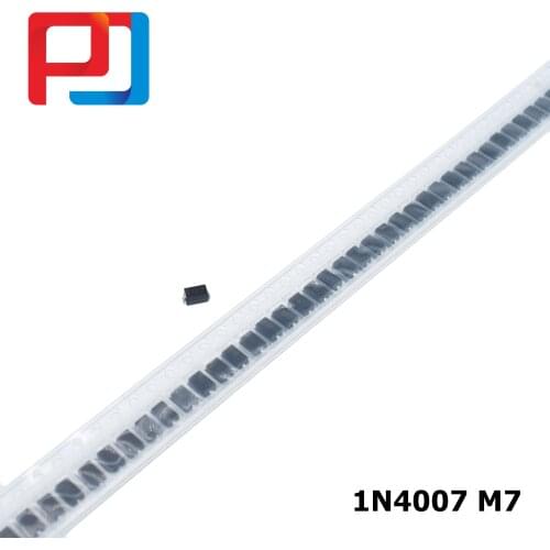 100pcs/lot SMD 1N4007 4007 Rectifier Diode 1A 700V M7