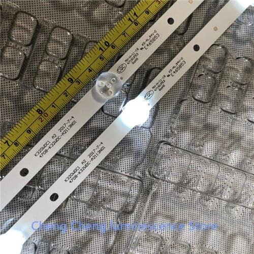 6 Piece/lot 6LED 583mm LED backlight strip for 32PHF5082/T3 4708-K32WDC-A2113N01 K320WDC1 6V 100%NEW