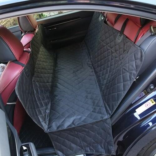 600D Oxford Pet Car Seat Covers Waterproof Back Bench Seat Car Interior Travel Accessories Car Seat Covers Mat for Pet Cats Dogs