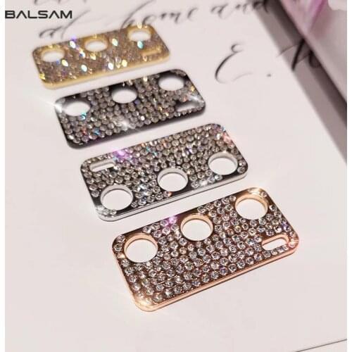 Diamond Camera Lens Protector Film Case For Samsung Galaxy S21 S20 Plus Note 20 Ultra Glitter Crystal Len Protection Glass Cover