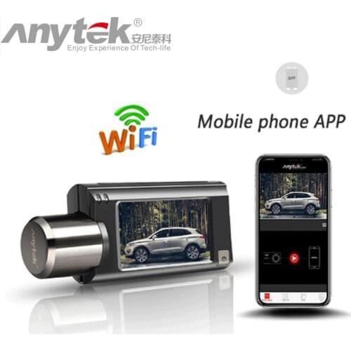 Anytek G100 Novatek NTK96658 High-End Car DVR 1080P FHD WiFi Camera Dash Cam Registrar Video Recorder Registrator GPS Tracker