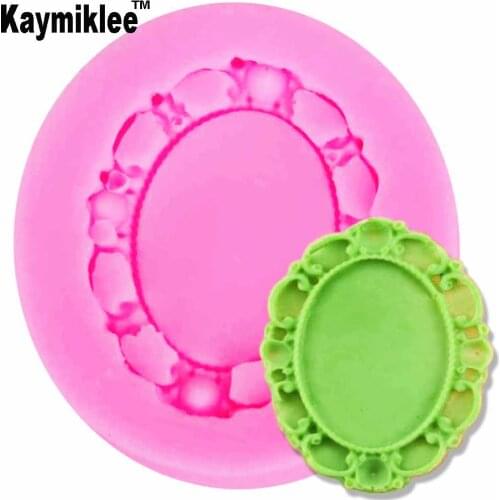 Kaymiklee M717 1PCS New Mirror UV Resin Silicone Mold Fondant Chocolate Candy Gumpaste Surgarcraft Crystal Epoxy Soft Clay Bake