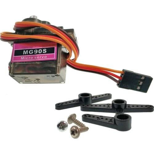 Classic servos MG90S gear Digital 9g Servo SG90 For Rc Helicopter Plane Boat Car MG90 9G Trex 450 RC Robot Helicopter Toy motors