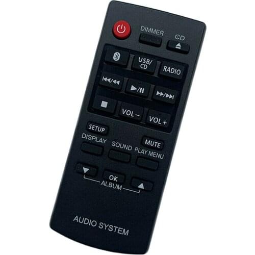 New Remote Control For Panasonic N2QAYB000949 SA-AKX200 SC-PM250EG SA-PM250 SA-UX100 SC-HC39 Compact Micro Hi-Fi Stereo System