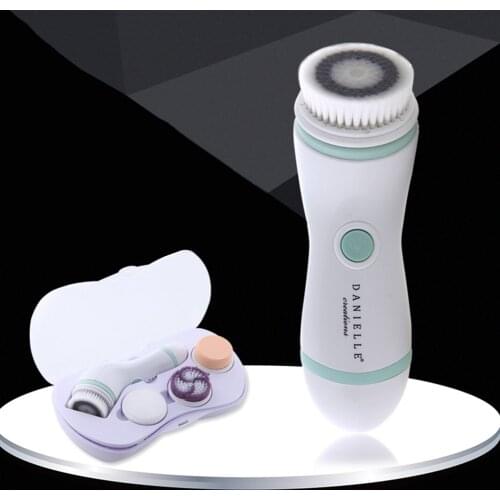 3 in 1 Electric Facial Cleansing Brush Rotating Face Brush Deep Cleaning Skin Exfoliation Waterproof Facial Skin Care Massager