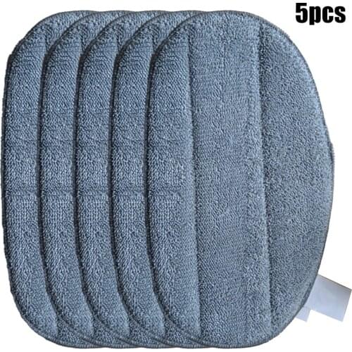 5 * Mop Replacement Heads For Leifheit CleanTenso Replacement Pads Steam Cleaner Broom Wiper Cover 11911 High Quality