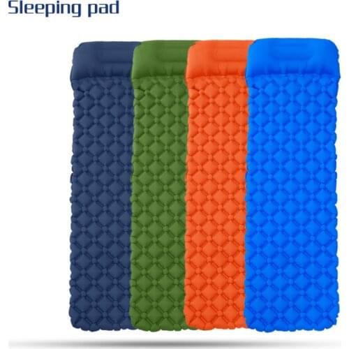 Camping Air Mat Ultralight Inflatable Mattress Hiking Trekking In Tent Hiking Trekking Portable Travel Folding Bed Sleeping Pad
