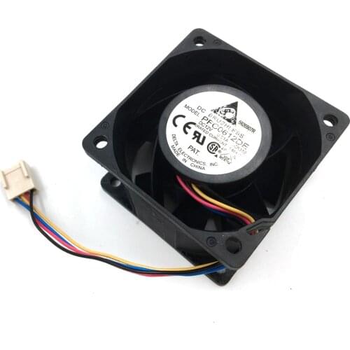 PFC0612DE 12V 1.68A 6cm 6038 4Wires 4Pins Computer Cooler Cooling Fan