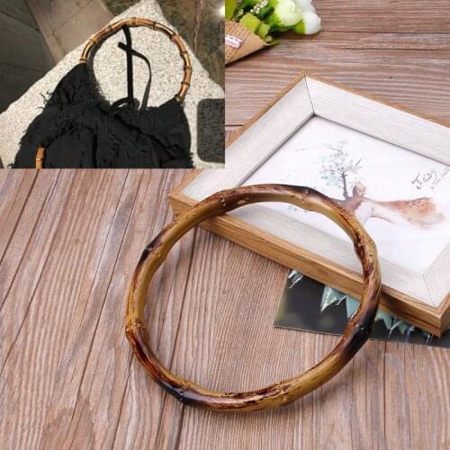 066F Round Shaped Handles Handbag Hanger Replacement For Bag Handbags Purse Shopping Tote DIY Purse Bag Accessories New