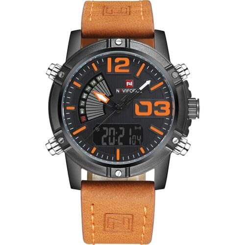 New NAVIFORCE Business Top Luxury Brand Men Watch Military Sport Watches Man Quartz Wristwatch Male Date Clock Relogio Masculino