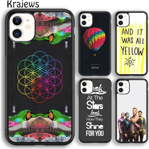 Krajews Coldplay A Head Full of Dreams Phone Case For iPhone 5s 6s 7 8 plus X XS XR 11 12 pro max Samsung Galaxy S8 S9 S10 Plus