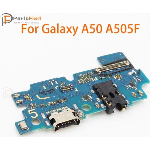 Charging Flex for Samsung Galaxy A50 A505F USB Charging Dock Connector with IC Charging Port Microphone Flex