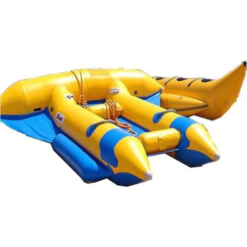 Factory direct water model toys, water flying fish, water park amusement surf equipment, inflatable banana boat
