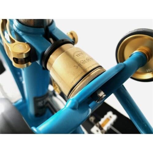 MULTI-S copper shock absorber for brompton bike rear shock absorber suspension fit 75-105kg