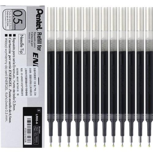 Pentel Refill For EnerGel Ener Gel Pentel LRN5 0.5mm Refills 12 pcs/Lot