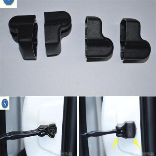 Yimaautotrims Plastic Inner Door Stop Rust Waterproof Protector Cover Trim For Toyota Corolla 2008 - 2013 / Camry 2008 - 2013