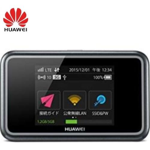 Unlocked Huawei E5383 4G LTE Cat6 Mobile WiFi Router English/Japan language