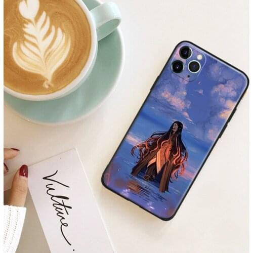 Kimetsu no Yaiba Nezuko Kamado silicone for iPhone Se 6 6s 7 8 Plus X XR XS 11 12 Mini Pro Max glass TPU phone case cover shell