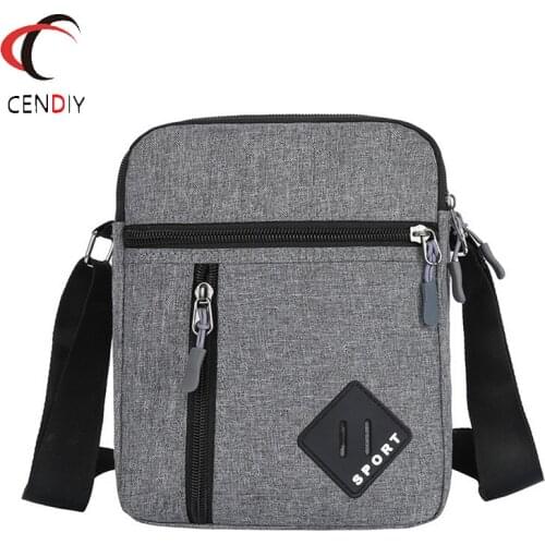 Men Messenger Bag Crossbody Shoulder Bags Men Small Sling Pack For Work Business Waterproof Oxford Packs Satchel Purse Daily use