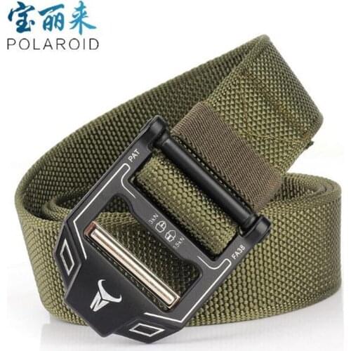 Tactical Belt 3.8CM Nylon Outdoor Sports Belt Emergency Rescue Military Adjustable Belt with Metal Buckle Hunting Accessories