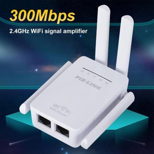 New Arrival WiFi Repeater 300Mbps High Speed Transmission Barrier-free Multi-purpose Router Signal Amplifier for Home WR09Q