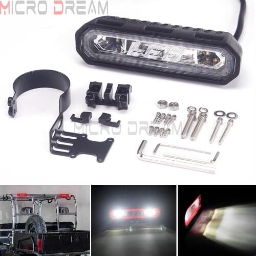 For Can-Am Maverick X3 Polaris RZR PRO XP Yamaha UTV Truck Rear Brake Stop Lights Red/White LED Chase Light Kit 5-In-1 Taillight