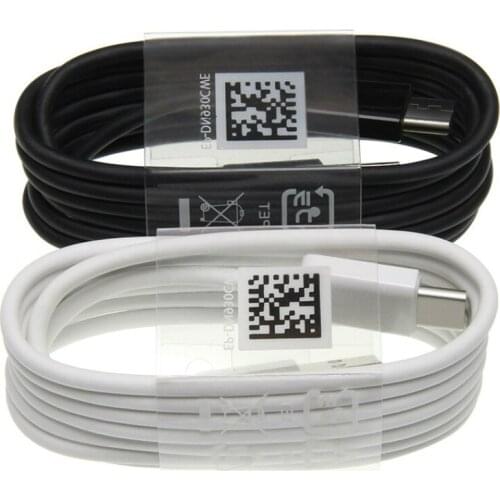 1.2m USB Type C Cable Fast Charging Wire Cord for Samsung Galaxy S8 S9 Plus Xiaomi mi9 Huawei Mobile Phone USB-C Charger Cables