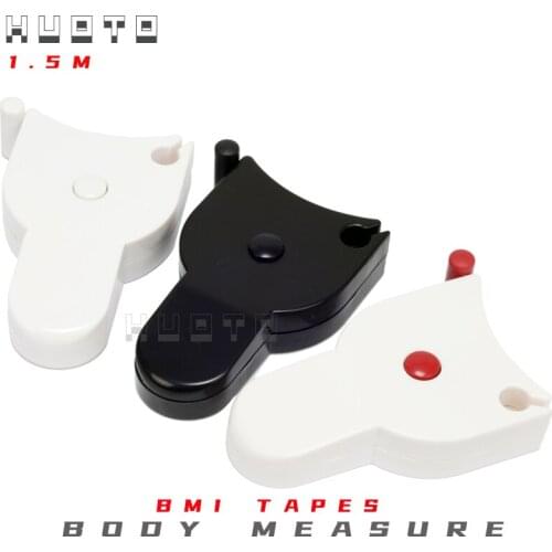 1pcs Body Fat Weight Loss Measure Retractable Ruler 150cm Fitness Accurate Caliper Measuring Tape Accessories