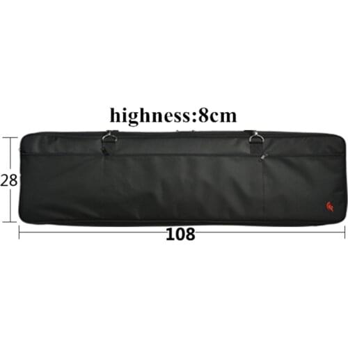 108 High Quality Portable Professional 61 key keyboard MIDI thick waterproof electronic piano organ cover soft padded gig case