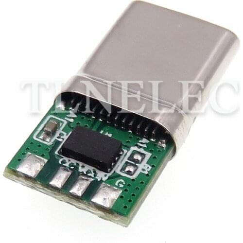 5pcs Type-c Male Plug Connectors DIY Solder Plug USB 3.1 Large Current Fast Charge Socket With PCB Plate For Charging 24 Pins