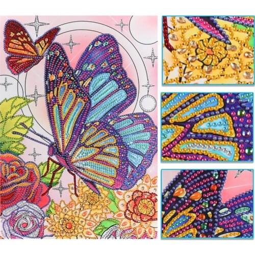 DIY Diverse Diamond Painting Butterfly Cat Animal Combination Rhinestone Embroidery 5D Painting Mosaic Decorative Painting