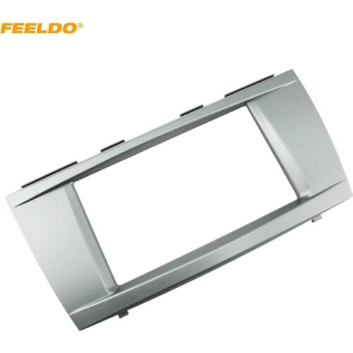 FEELDO Car Refitting DVD Radio Panel Dash Fascia Audio Frame Kit 173*98mm for Toyota Camry Altis 2006-2011 Frame #HQ3261