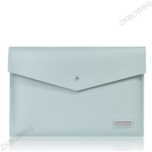 PU Leather Laptop Sleeve for Macbook Air 4 15 16 inch Notebook Bag A2289 A2159 HP DELL LENOVO SURFACE SONY Briefcase Case Cover