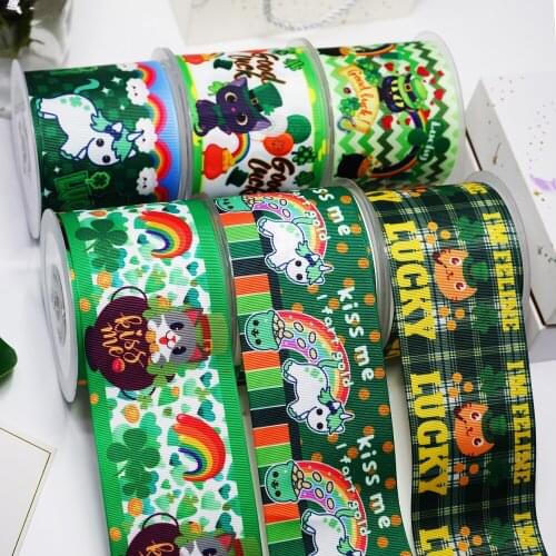 DIY Cartoon Printed Grosgrain Ribbon For Craft Supplies Sewing Accessories 5 Yards, Planar Resins Mold 10 Pieces. 49532