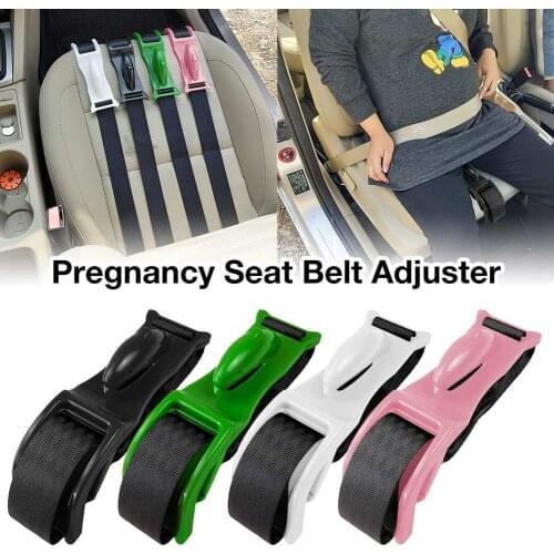 Pregnant Car Seat Belt Adjuster Comfort Safety For Maternity Moms Belly Protect Unborn Baby Woman Driving Safe Belt