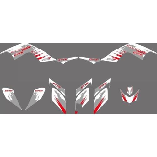 Graphics Decal Sticker Motorcycle For Yamaha Raptor 700 ATV 2006 2007 2008 2009 2010 2011 2012 New Style Team Graphics Kits