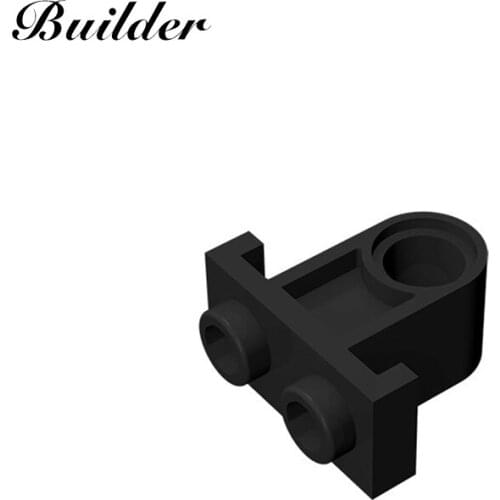 Little Builder 32529 MOC Bricks 1x2 Bolt connector 10pcs Building Blocks DIY Puzzle Assembles Particles Toys for Children