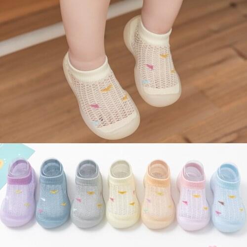 Summer Toddler Boy Girl Shoes Baby Mesh Socks Breathable Newborn Non Slip Shoes Children Casual Shoes Calcetines Tobilleros Bebe