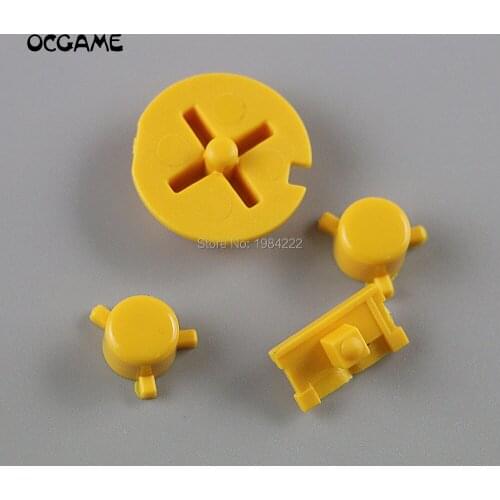 OCGAME 10 colors A B Buttons Keypads for Gameboy Pocket for GBP On Off Power Buttons D Pads Power Buttons