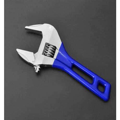 Adjustable wrench large opening universal wrench hand multi-function board tool short handle small adjustable wrench
