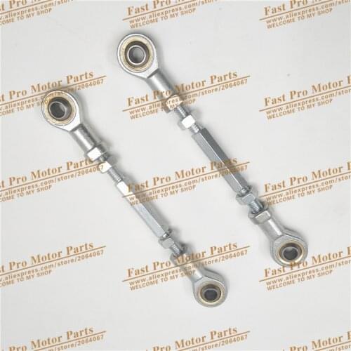 100MM M8 Steering Tie Rod kit Ball Joint For 49cc Electric Mini Kids ATV Go Kart Buggy Quad Bike Parts