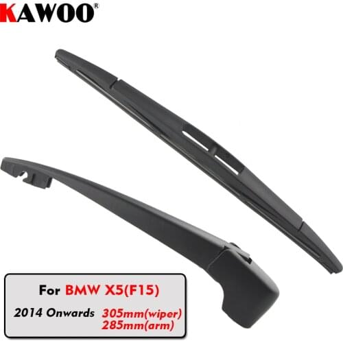 KAWOO Car Rear Wiper Blade Blades Back Window Wipers Arm For BMW X5(F15) Hatchback (2014 Onwards) 305mm Auto Windscreen Blade