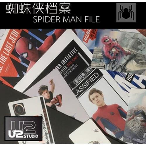 Superhero Cosplay Peter Parker Archives Aegis File Bag Folder Private File Document Paper Craft/Card Making Props Accessories