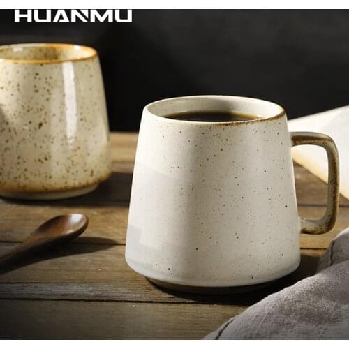 Japanese Retro Mug Coffee Cup Home Ceramic Creative Tea Cup Oatmeal Milk Couple Cup Office Latte Mug Friends Gift кружка