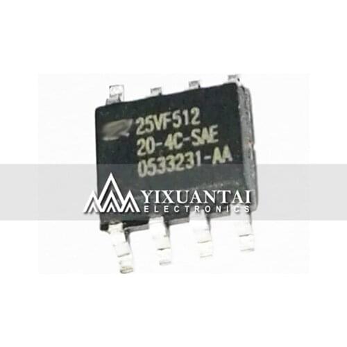 10pcs/lot 50pcs/lot 100pcs/lot Free Shipping! 100% New Original SST25VF512-20-4C-SAE 25VF512-20-4C-SAE SOP8