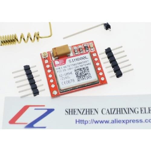 10pcs/lot Smallest SIM800L GPRS GSM Module MicroSIM Card Core BOard Quad-band TTL Serial Port